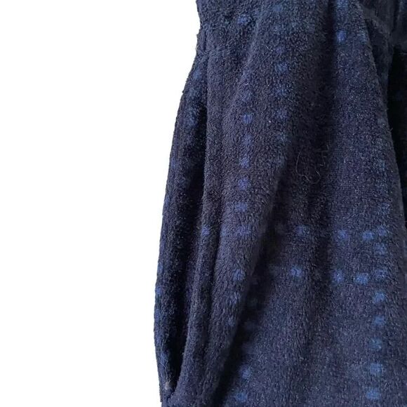 Kenneth Cole Flannel Comfy Navy High Rise Men’s Pajama Bottoms SZ S # 1360 - Picture 5 of 14